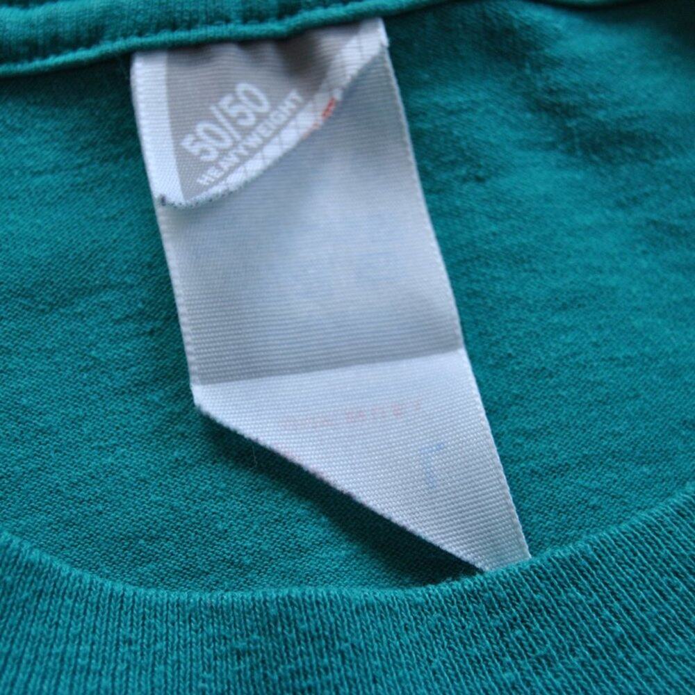 Wolf By Mike Patrick Teal Short Sleeve Shirt Large View 4